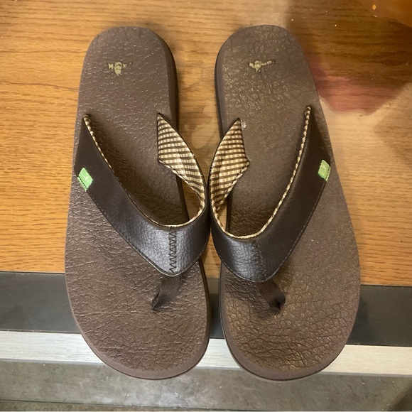 SANUK WOMENS YOGA MAT SANDALS SZ 8 - Picture 4 of 6